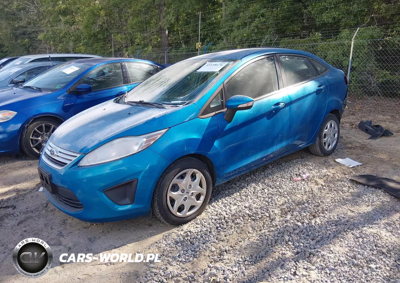 2013 Ford Fiesta Se VIN:3FADP4BJ2DM225992 - 2