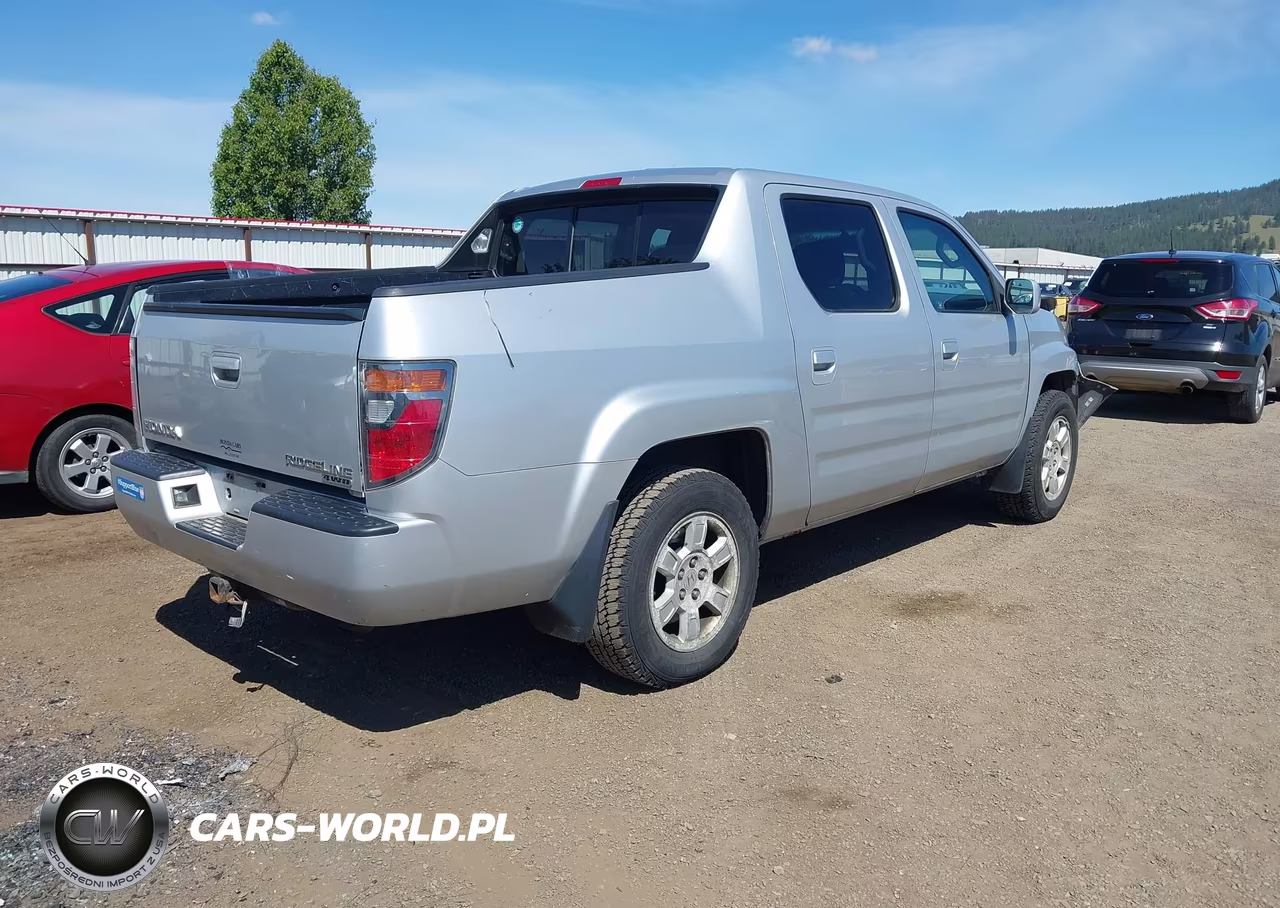 2008 Honda Ridgeline Rtl VIN:2HJYK16548H536071 - 4