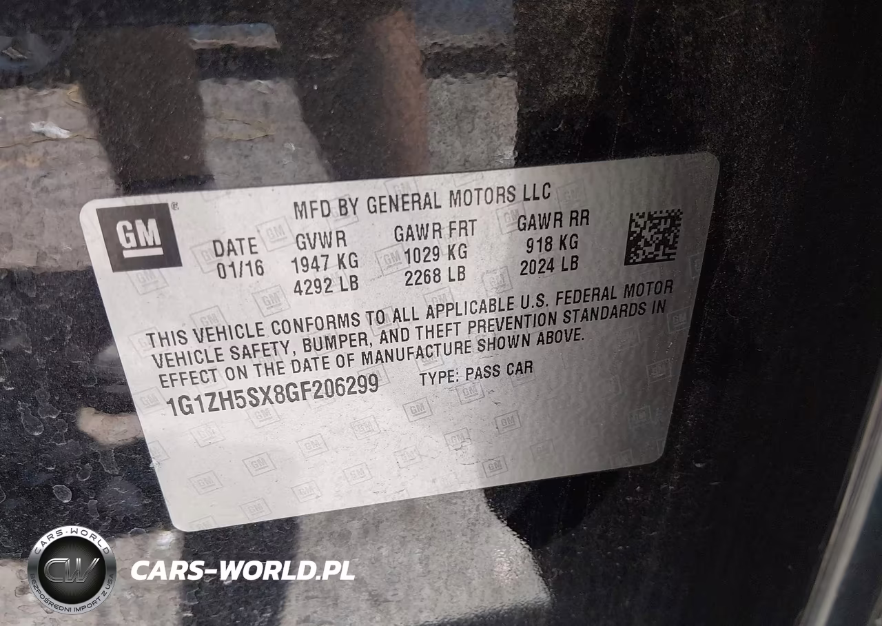 2016 Chevrolet Malibu Premier VIN:1G1ZH5SX8GF206299 - 9
