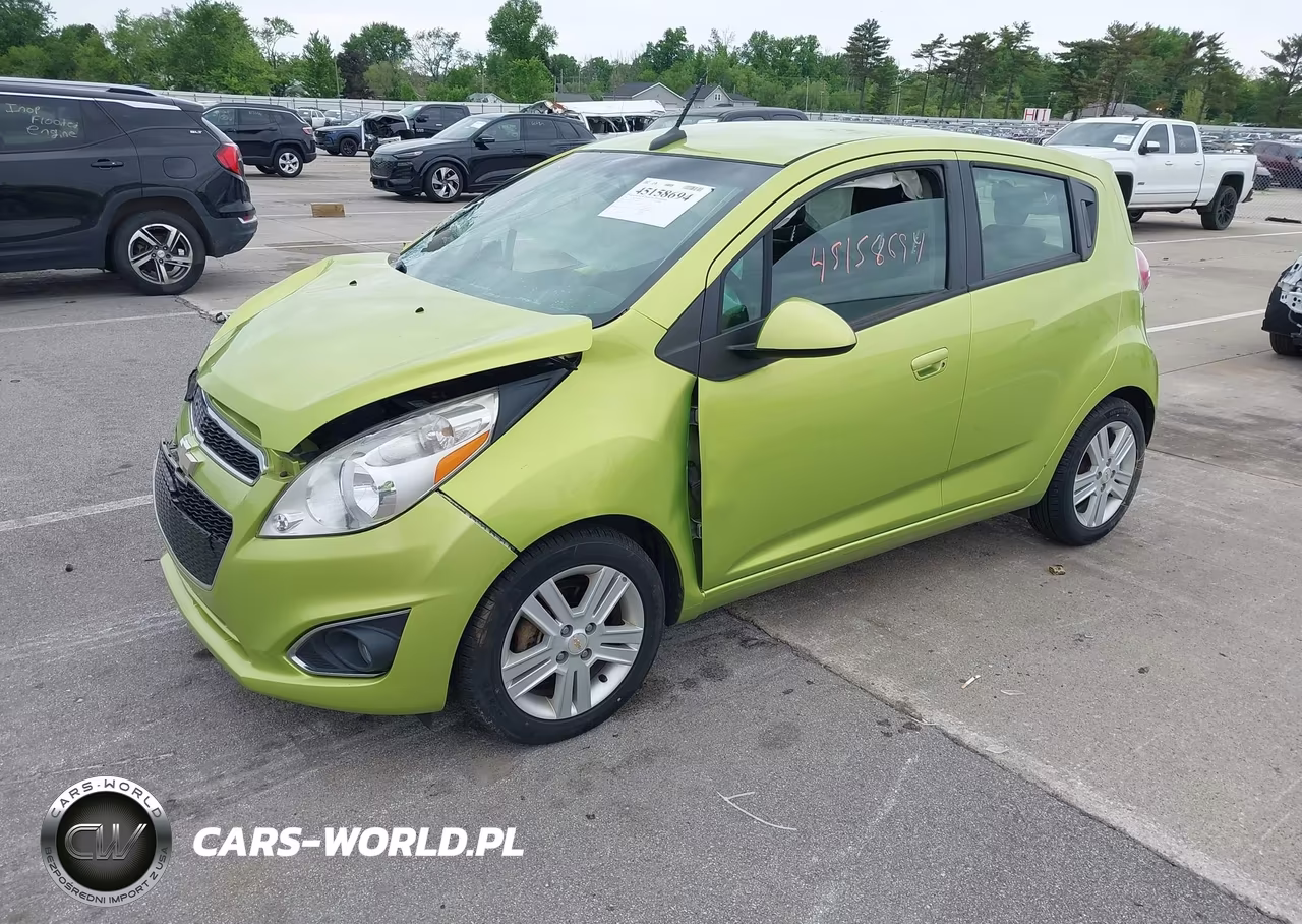 2013 Chevrolet Spark 1Lt Auto VIN:KL8CD6S91DC505560 - 2