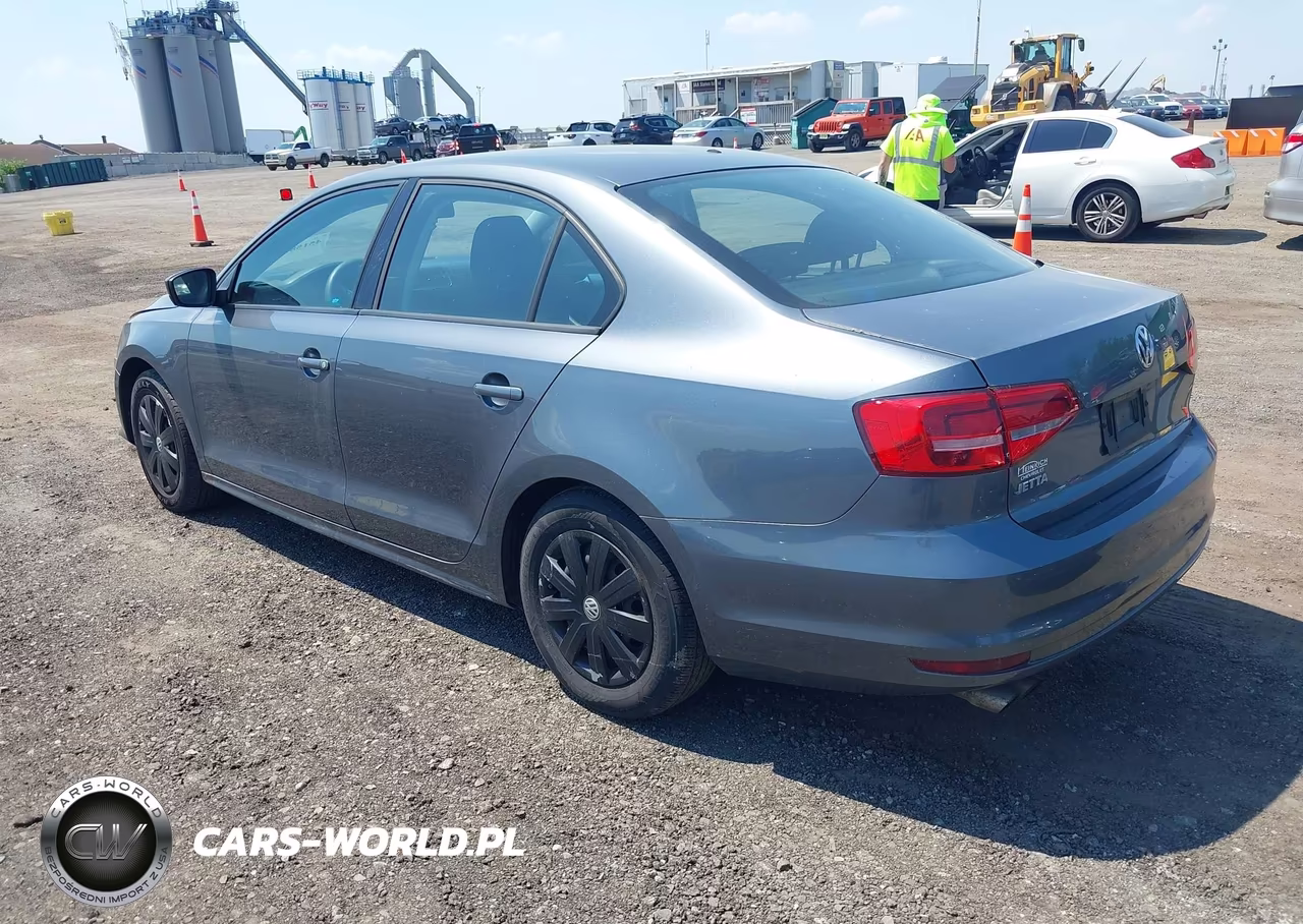 2015 Volkswagen Jetta 2.0L S VIN:3VW2K7AJ7FM320678 - 3