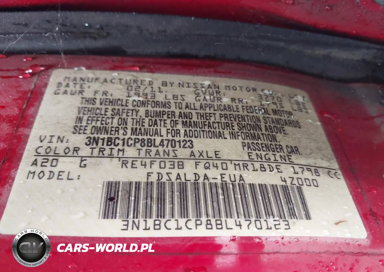 2011 Nissan Versa 1.8S VIN:3N1BC1CP8BL470123 - 9