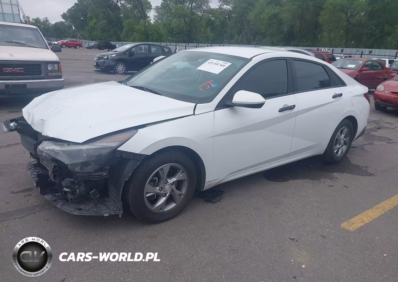 2021 Hyundai Elantra Se VIN:5NPLL4AG9MH032865 - 2
