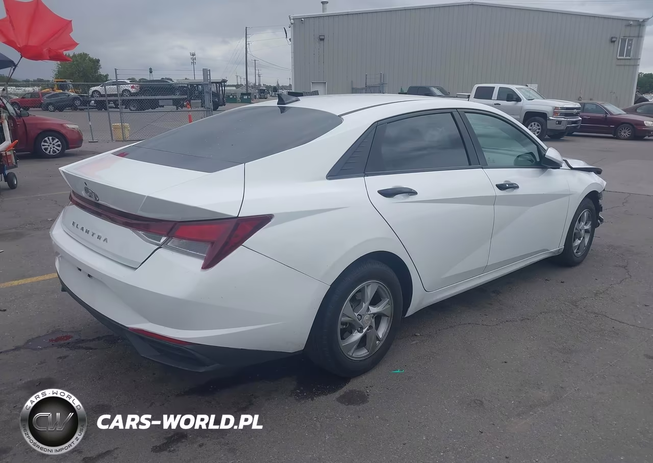2021 Hyundai Elantra Se VIN:5NPLL4AG9MH032865 - 4