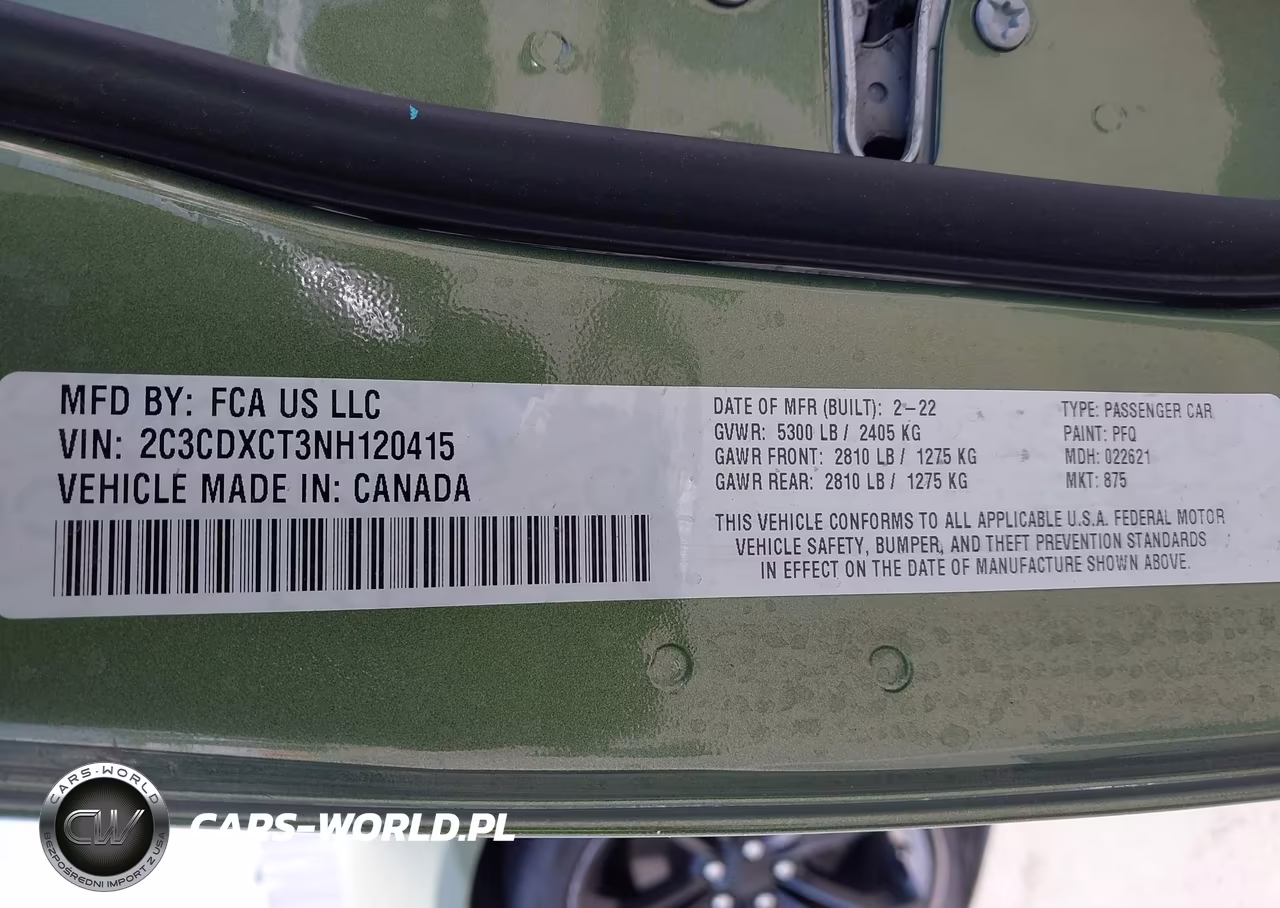 2022 Dodge Charger R-T VIN:2C3CDXCT3NH120415 - 9