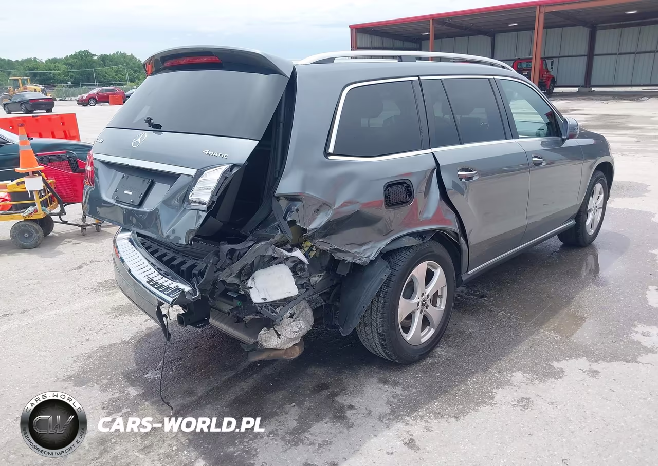 2018 Mercedes-Benz Gls 450 4Matic VIN:4JGDF6EEXJB075250 - 4