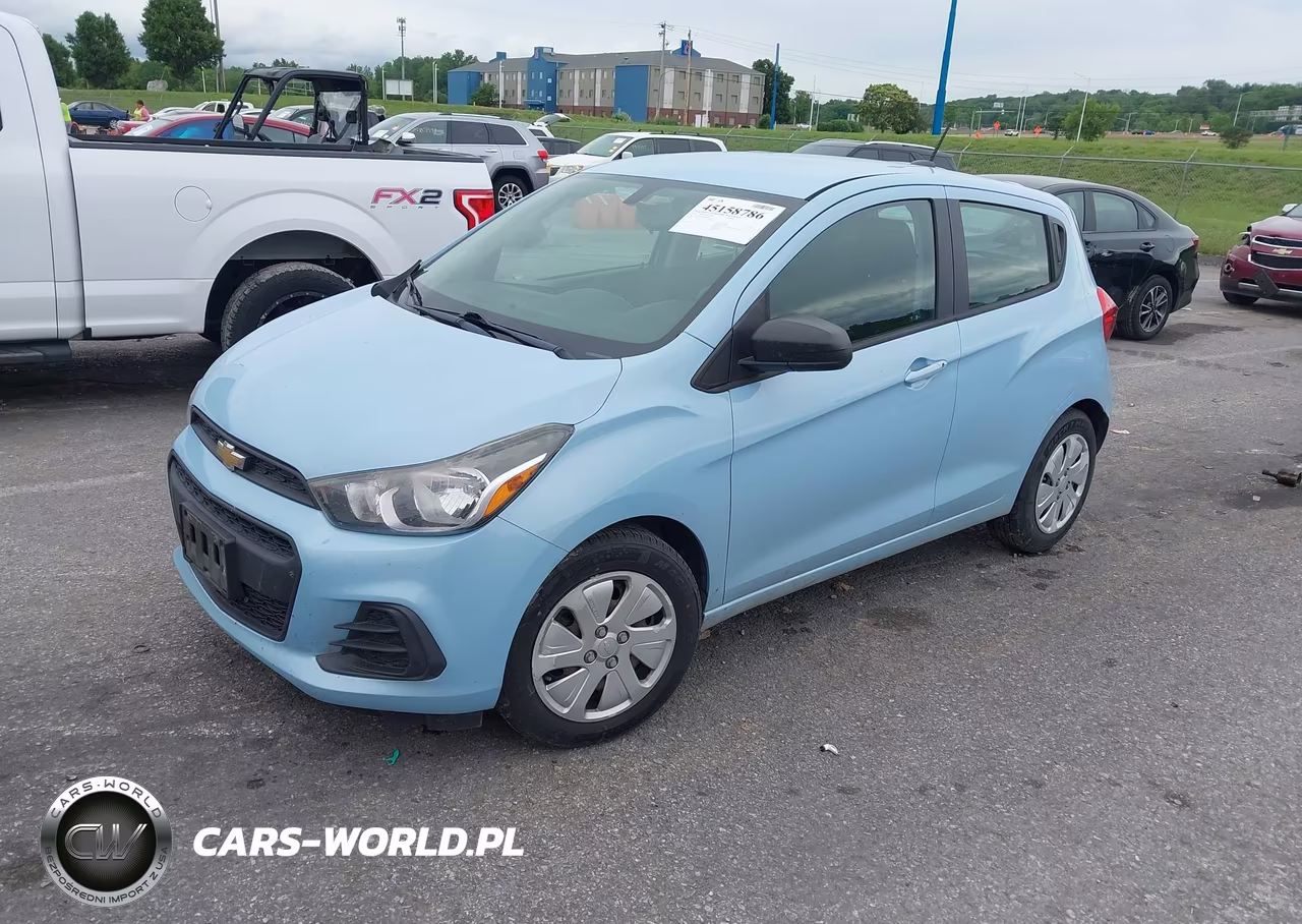 2016 Chevrolet Spark Ls Manual VIN:KL8CA6SA8GC561678 - 2