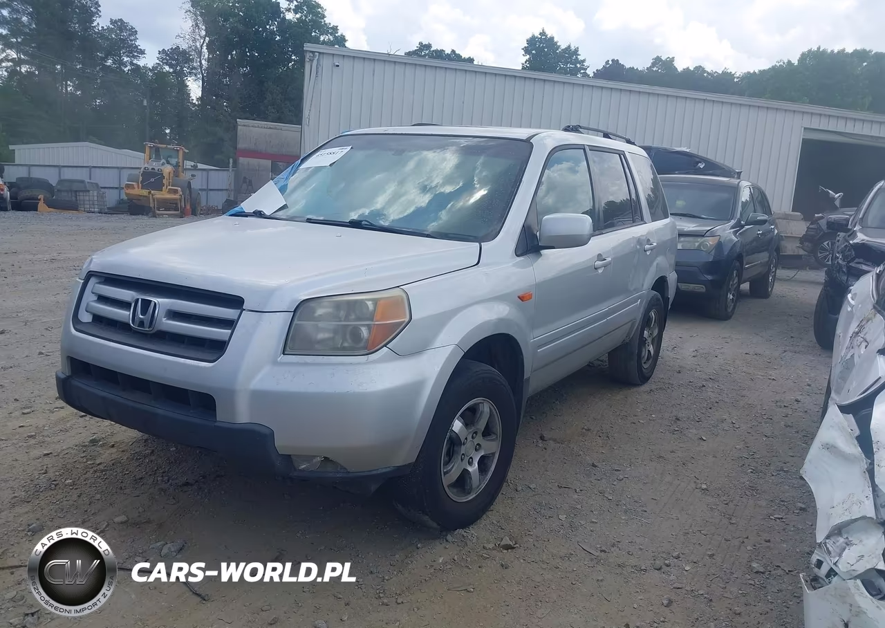 2007 Honda Pilot Ex-L VIN:5FNYF28677B010607 - 2