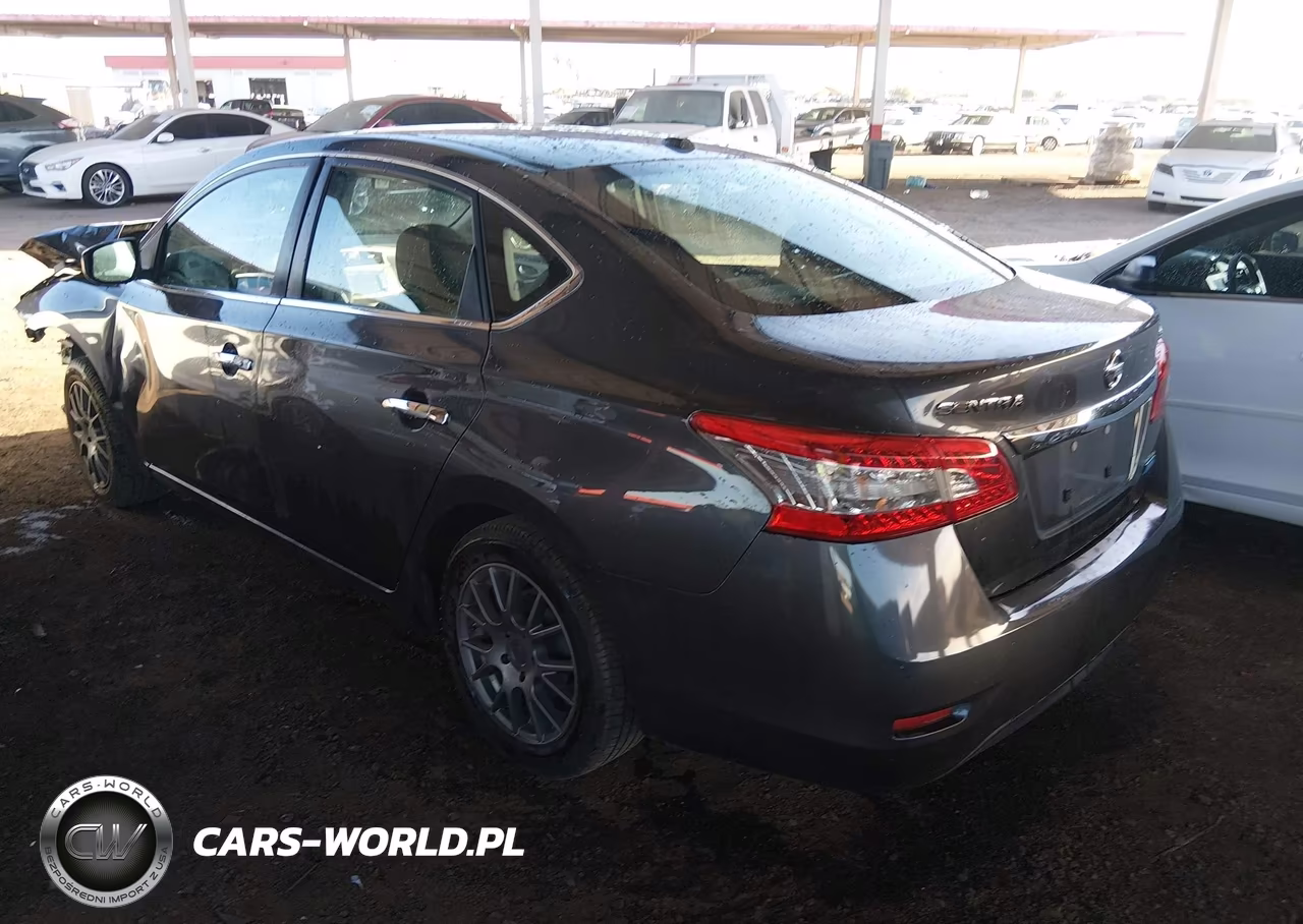 2013 Nissan Sentra Sv VIN:3N1AB7AP5DL607459 - 3
