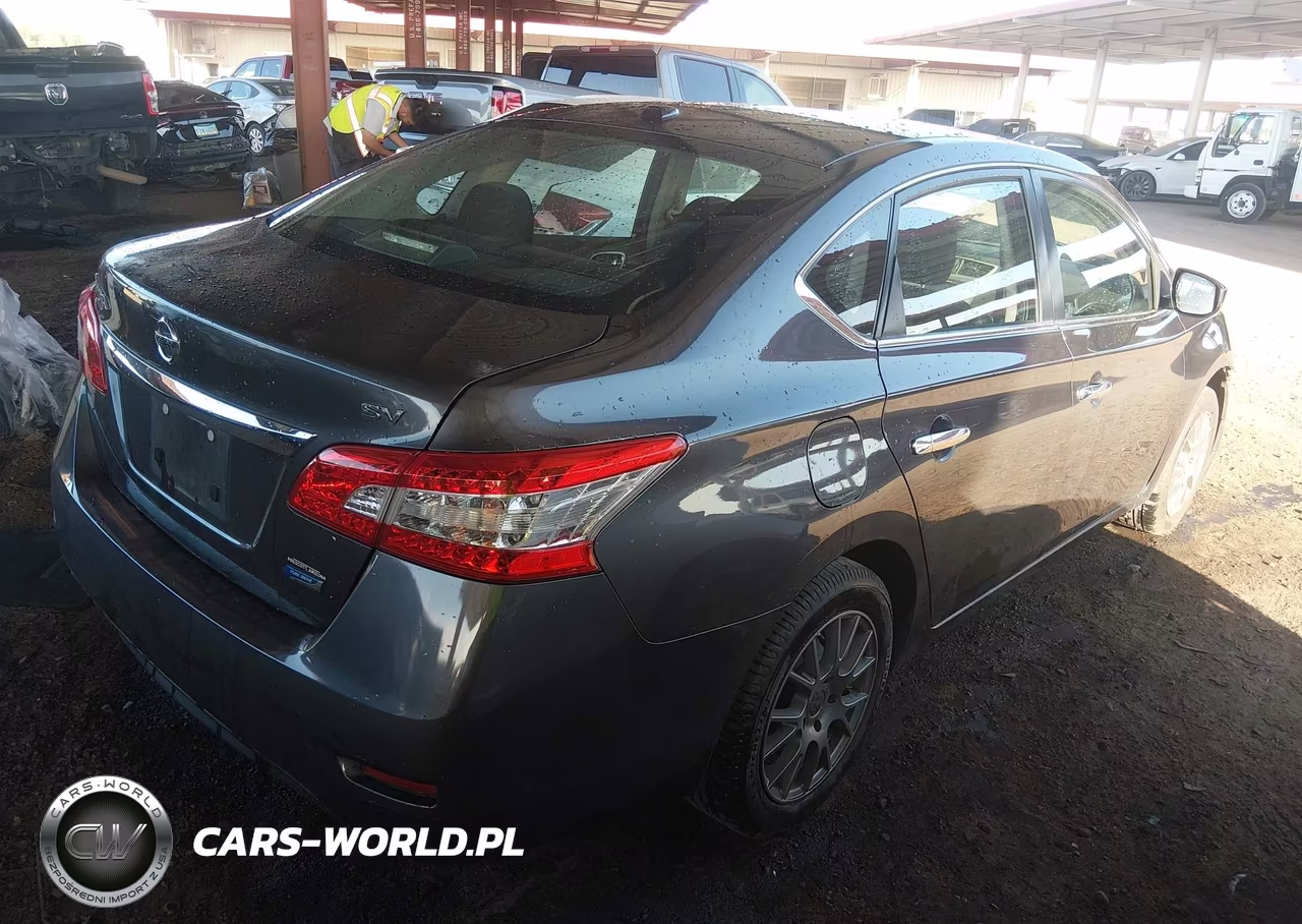 2013 Nissan Sentra Sv VIN:3N1AB7AP5DL607459 - 4