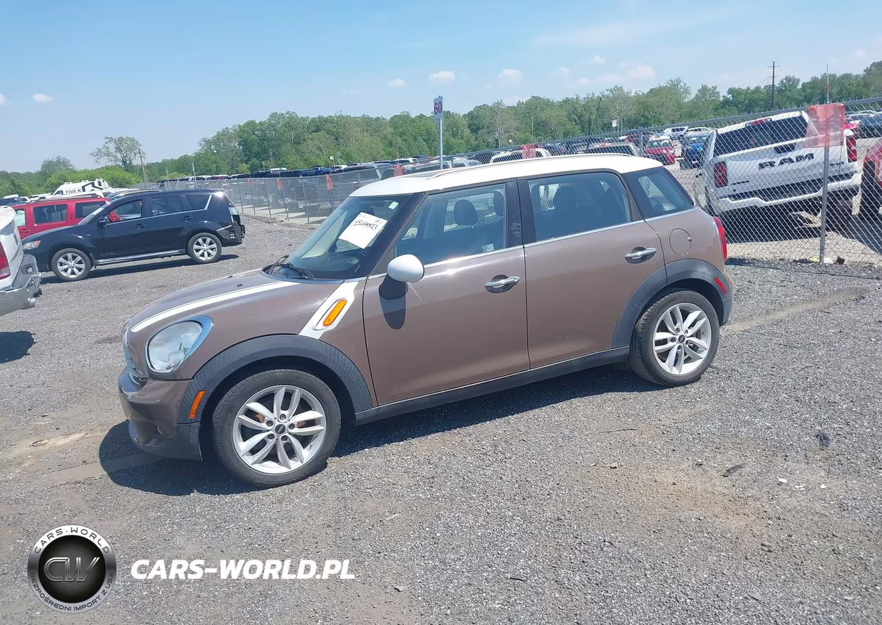 2013 Mini Countryman Cooper VIN:WMWZB3C56DWM08948 - 2