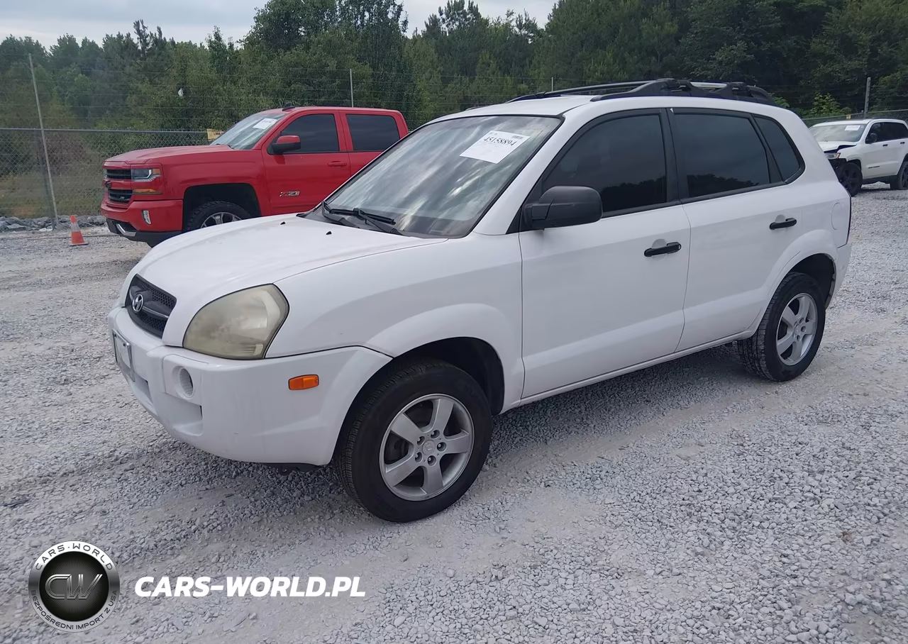 2006 Hyundai Tucson Gl VIN:KM8JM12B76U376155 - 2