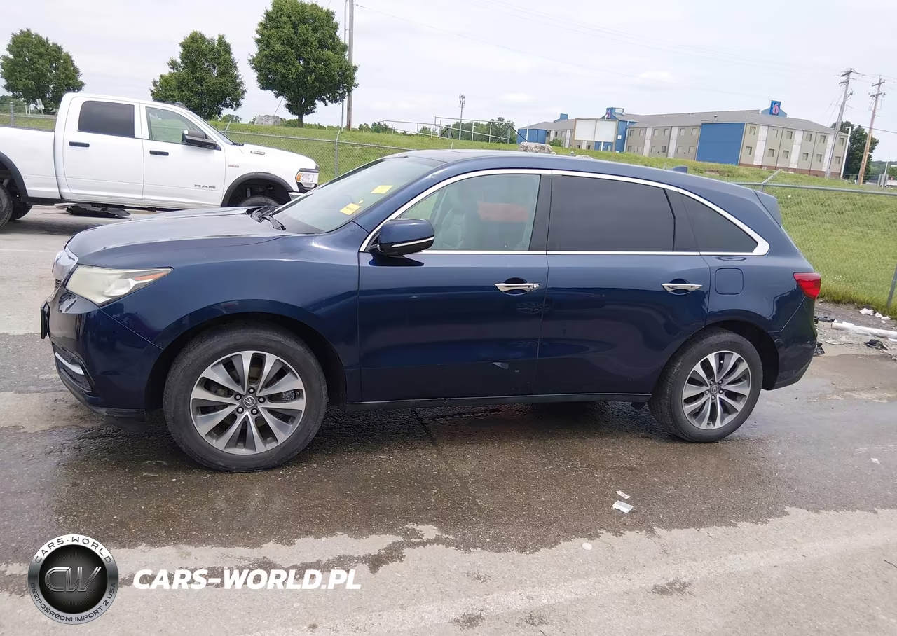 2016 Acura Mdx Technology Acurawatch Plus Packages-Technology Package VIN:5FRYD4H45GB028845 - 14