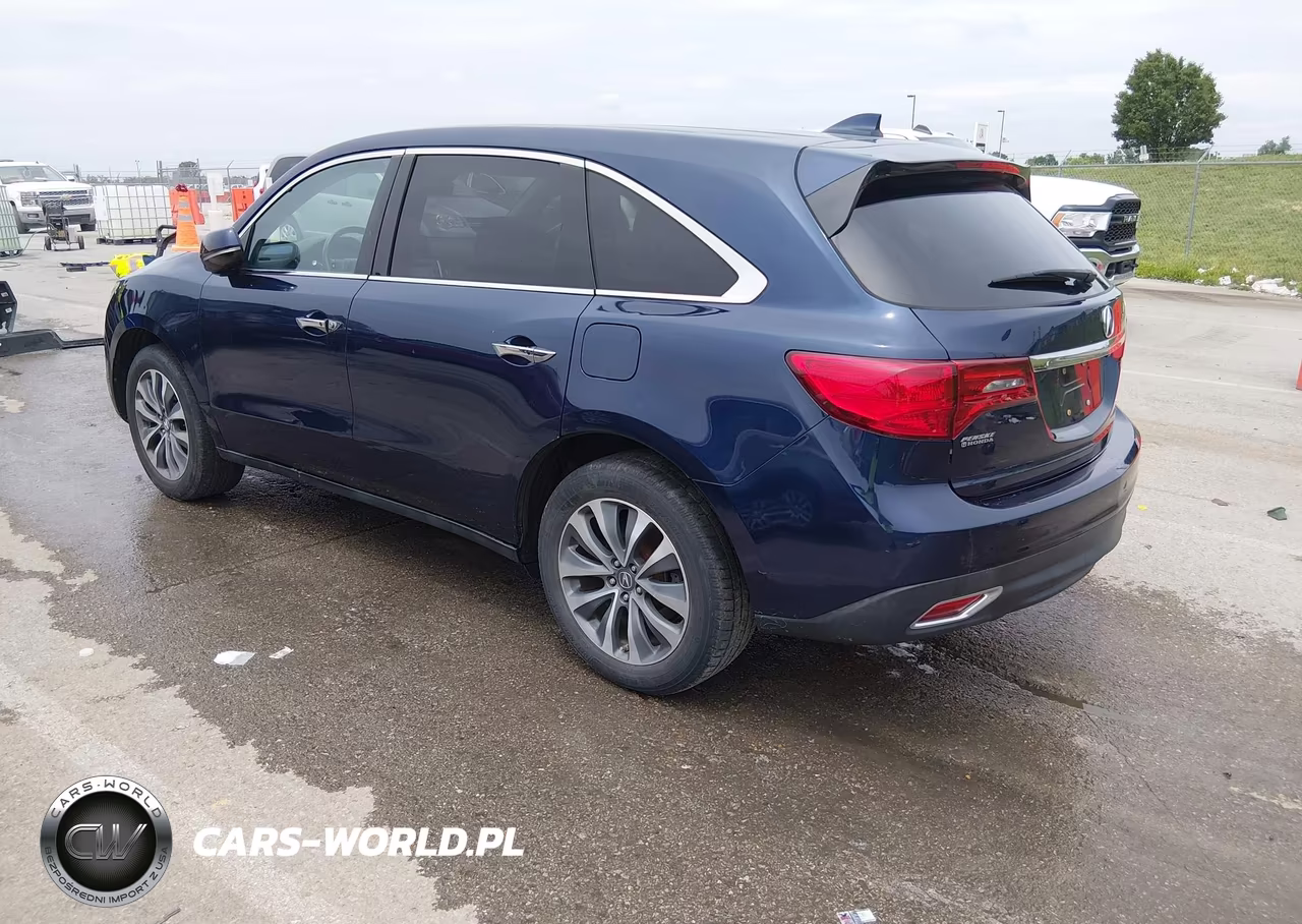 2016 Acura Mdx Technology Acurawatch Plus Packages-Technology Package VIN:5FRYD4H45GB028845 - 3