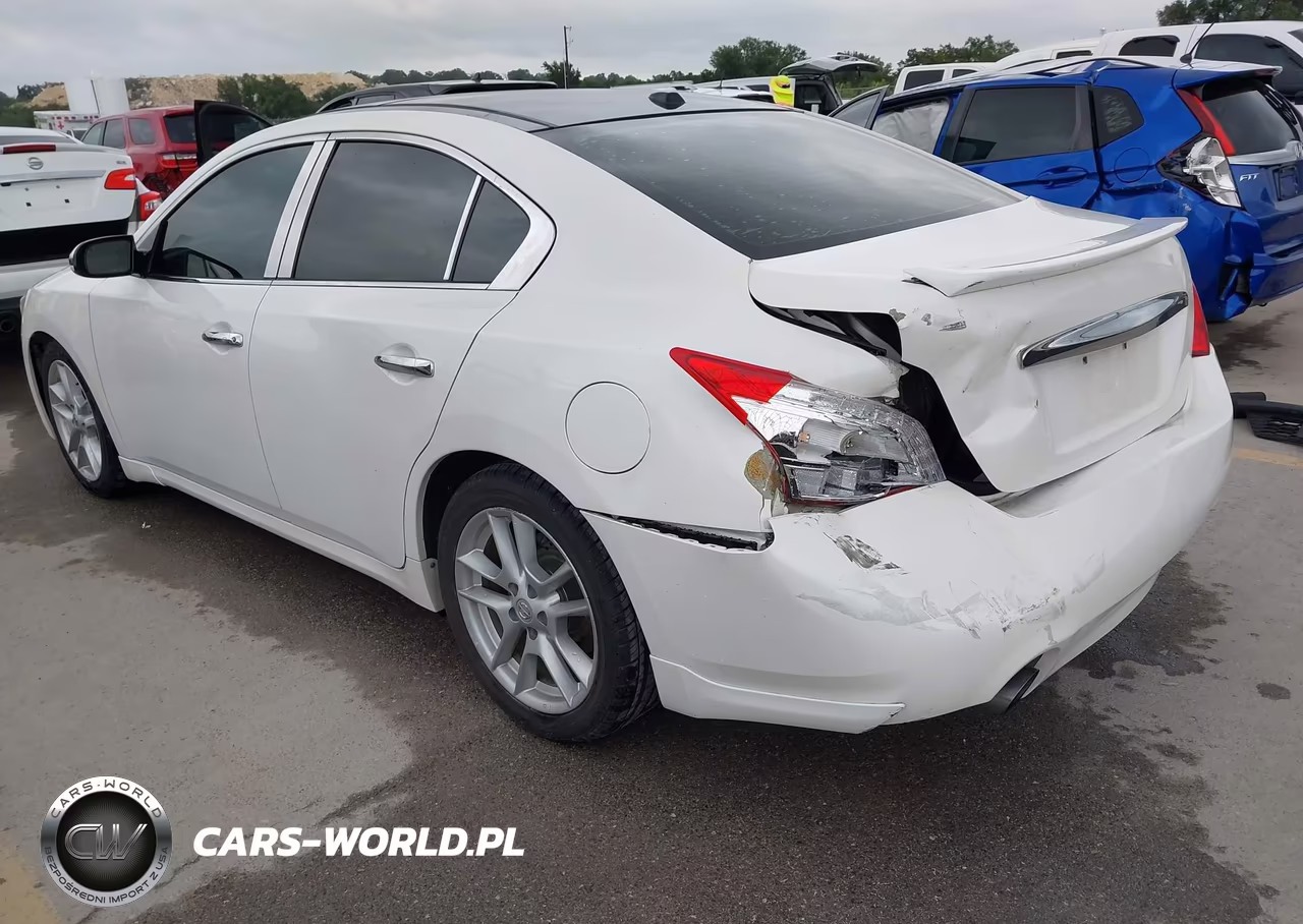 2009 Nissan Maxima 3.5 Sv VIN:1N4AA51E69C837040 - 3