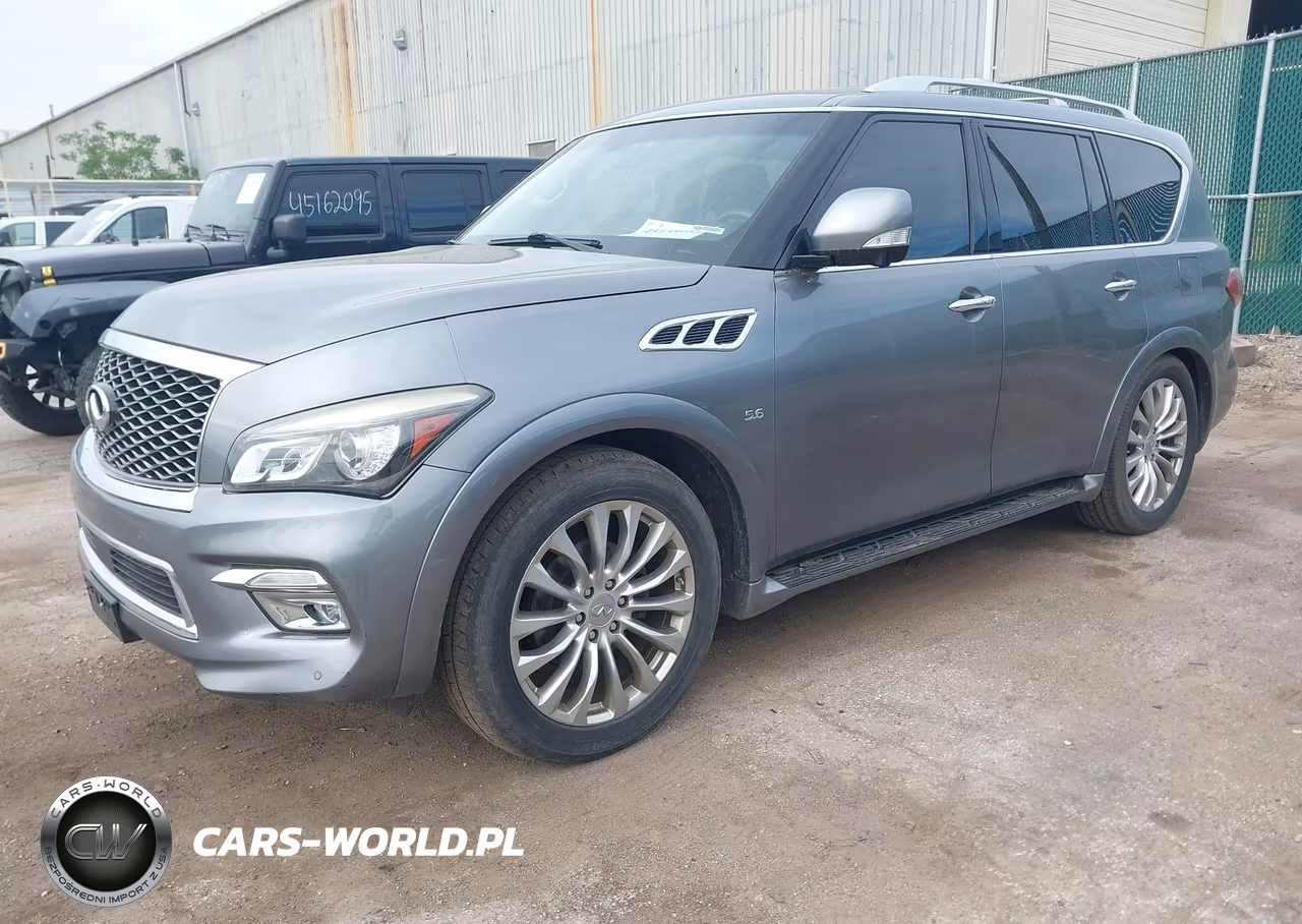 2016 Infiniti Qx80 VIN:JN8AZ2NE1G9124864 - 2