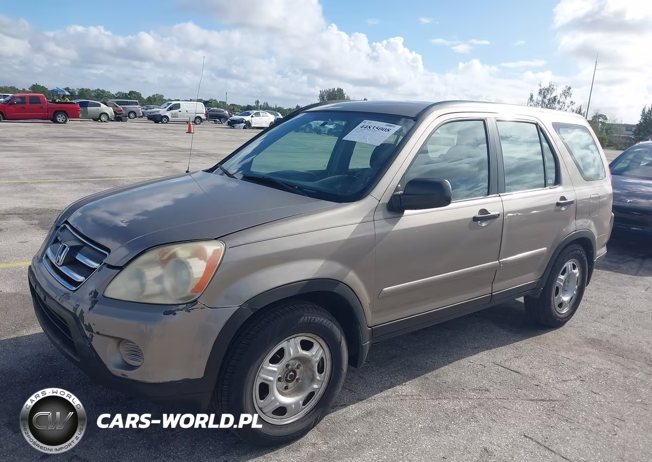 2005 Honda Cr-V Lx VIN:SHSRD68545U303816 - 12