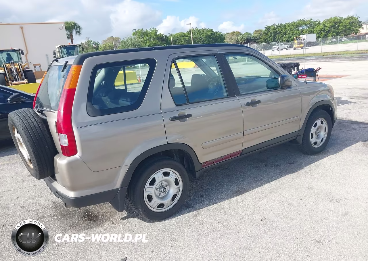 2005 Honda Cr-V Lx VIN:SHSRD68545U303816 - 4