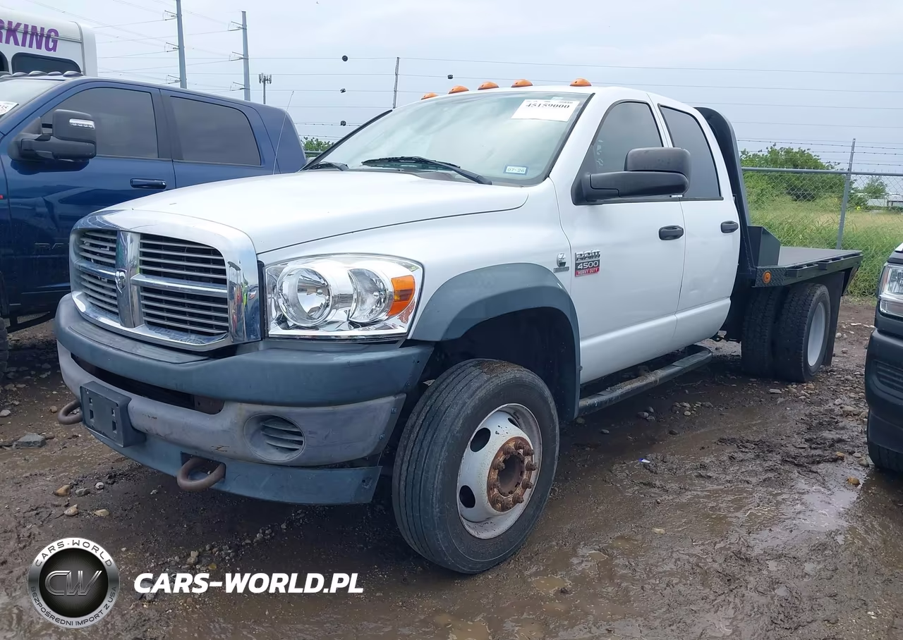 2008 Dodge Ram 4500 Hd Chassis St-Slt-Laramie VIN:3D6WC68AX8G246220 - 2
