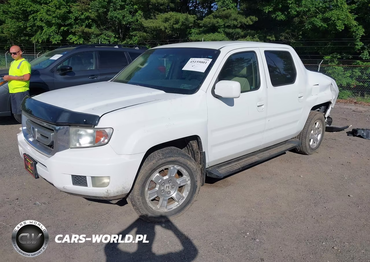 2009 Honda Ridgeline Rts VIN:5FPYK16409B101591 - 2