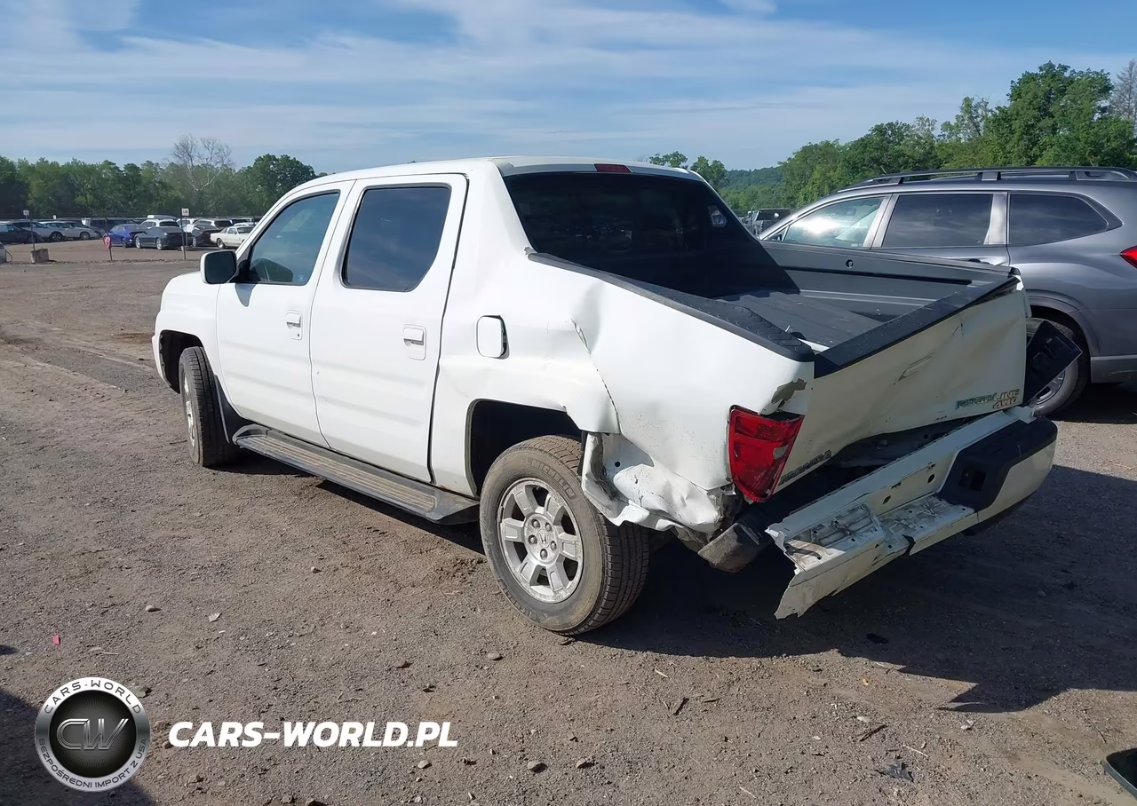 2009 Honda Ridgeline Rts VIN:5FPYK16409B101591 - 3