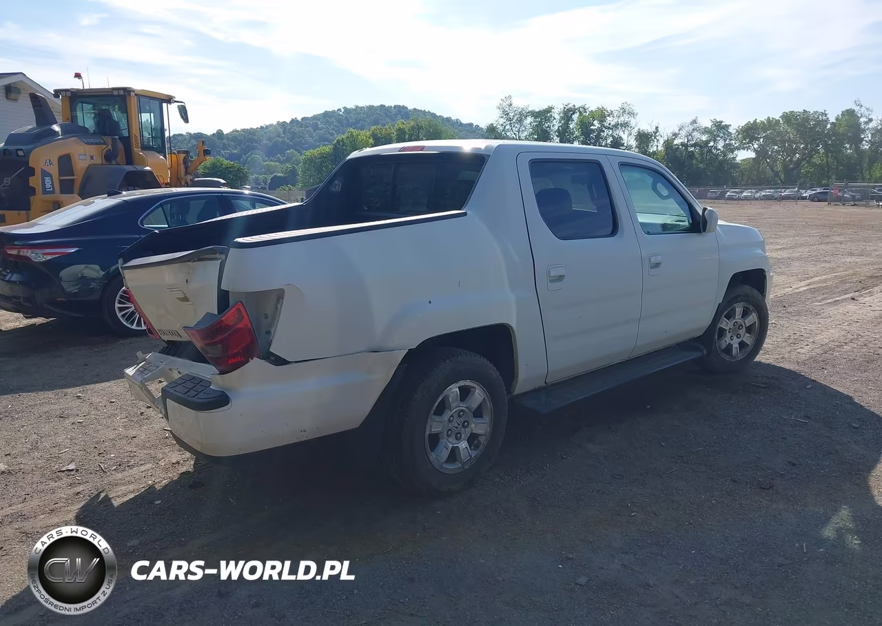 2009 Honda Ridgeline Rts VIN:5FPYK16409B101591 - 4