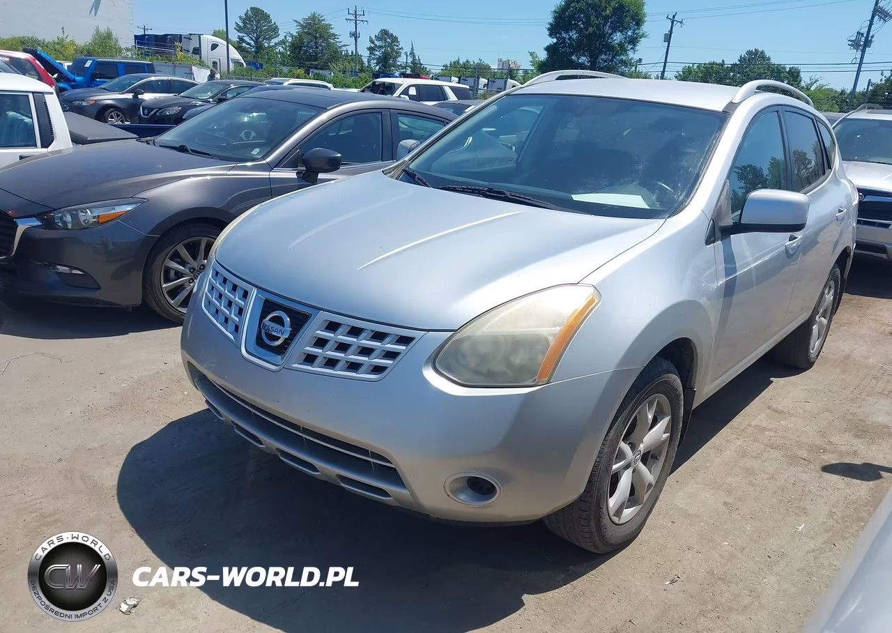 2008 Nissan Rogue Sl VIN:JN8AS58V98W145062 - 2