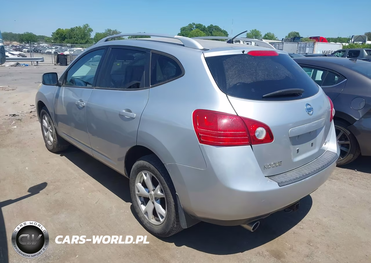 2008 Nissan Rogue Sl VIN:JN8AS58V98W145062 - 3