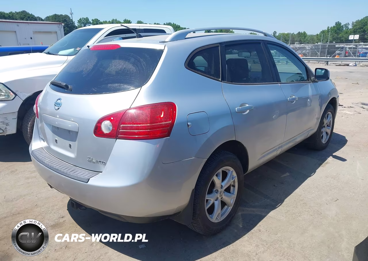 2008 Nissan Rogue Sl VIN:JN8AS58V98W145062 - 4