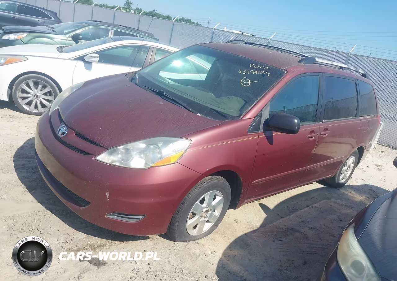 2007 Toyota Sienna Le VIN:5TDZK23C67S087915 - 2