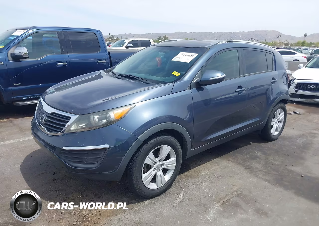 2012 Kia Sportage Lx VIN:KNDPB3A21C7222830 - 2