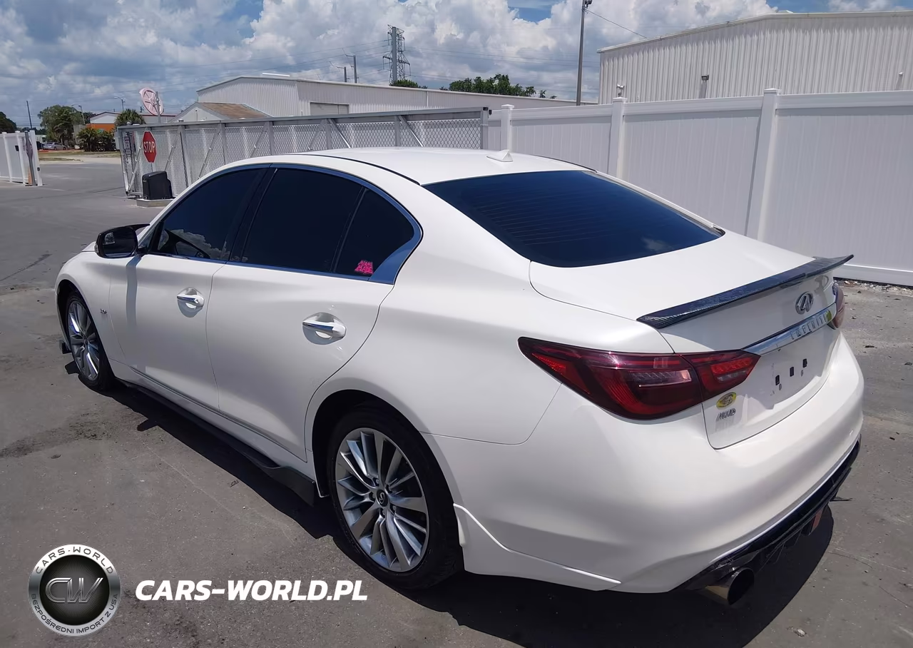 2018 Infiniti Q50 3.0T Luxe VIN:JN1EV7AR5JM432562 - 3