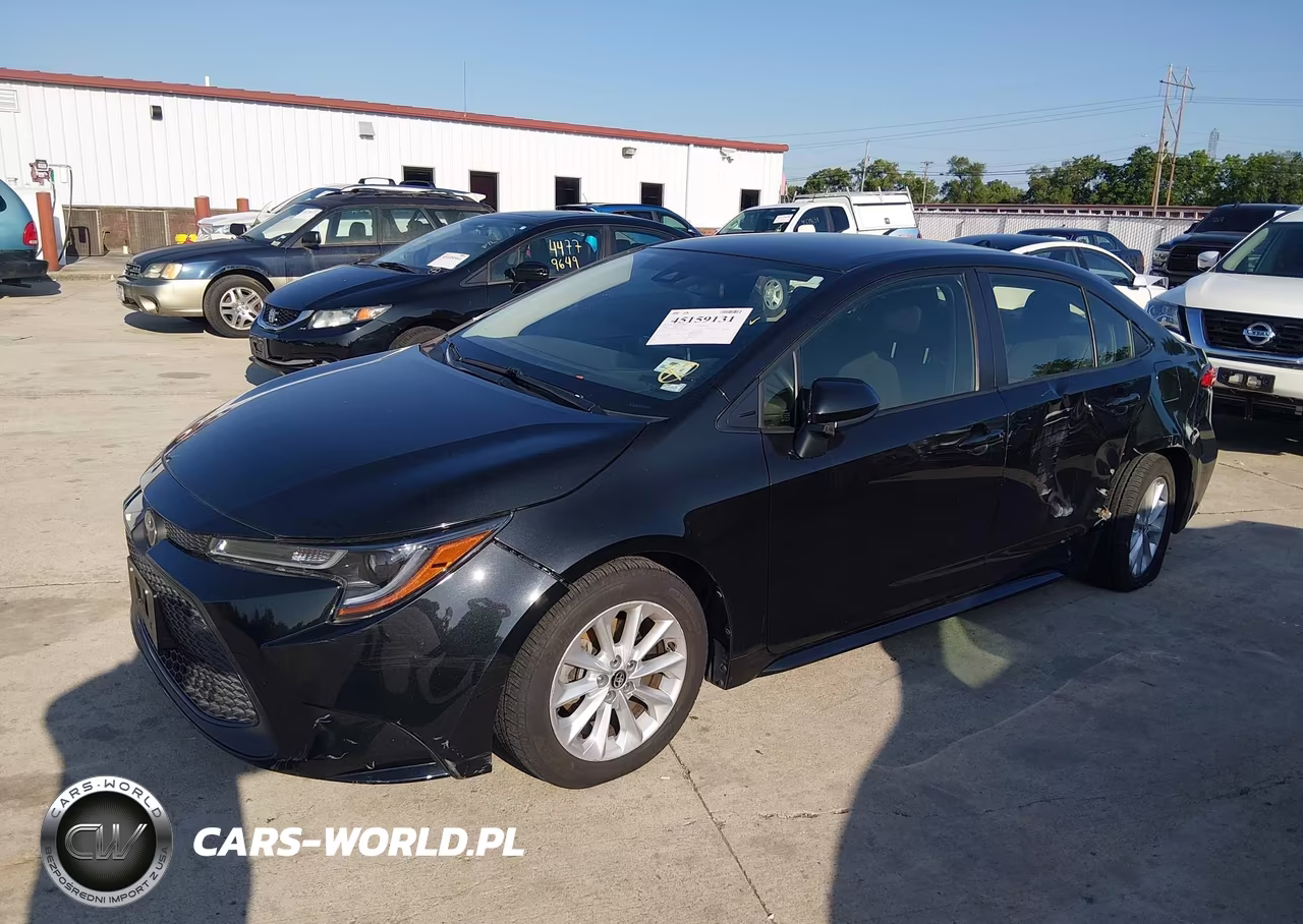 2021 Toyota Corolla Le VIN:JTDVPMAE8MJ151672 - 2