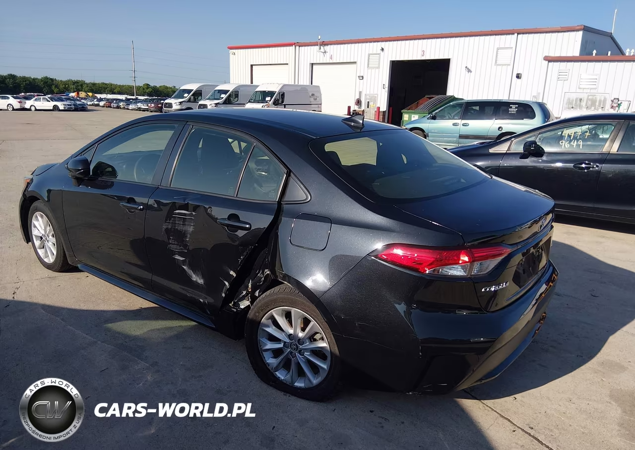 2021 Toyota Corolla Le VIN:JTDVPMAE8MJ151672 - 3
