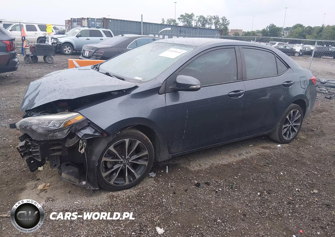 2017 Toyota Corolla Se VIN:2T1BURHE4HC762301 - 2