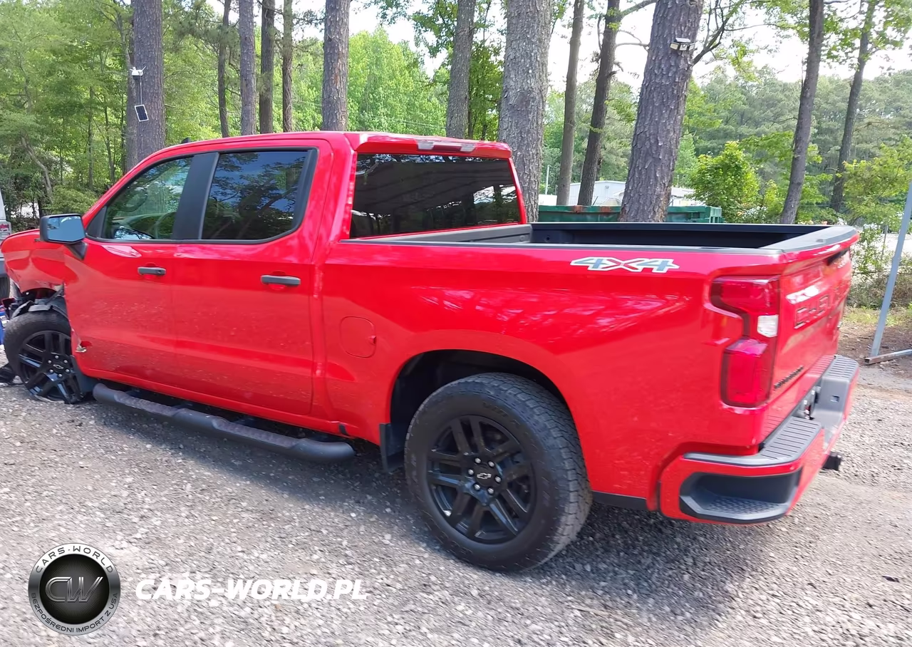 2022 Chevrolet Silverado 1500 Ltd 4Wd Short Bed Custom VIN:1GCPYBEK4NZ176260 - 3