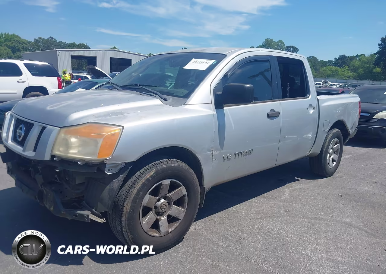 2008 Nissan Titan Le-Se VIN:1N6BA07D08N351985 - 2