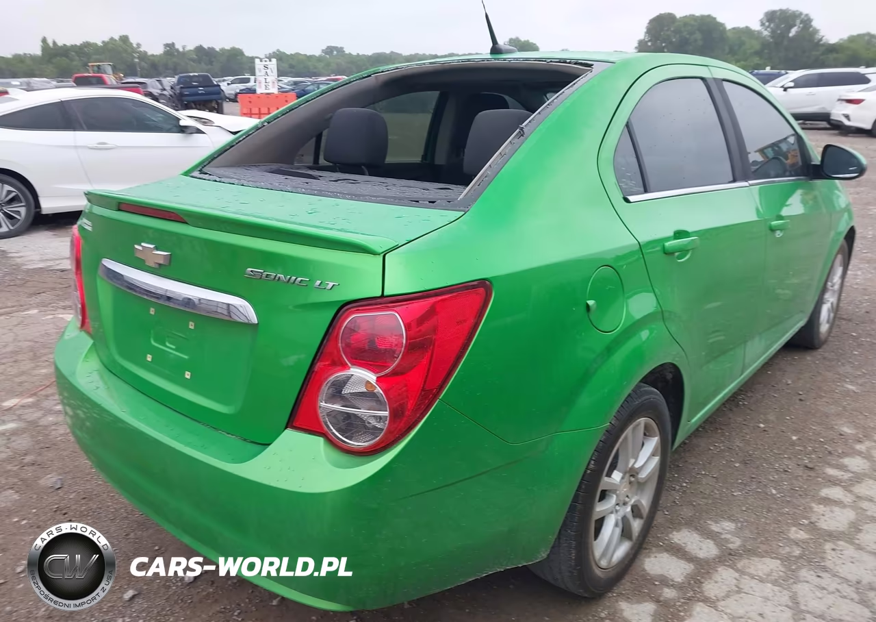 2014 Chevrolet Sonic Lt Auto VIN:1G1JC5SH8E4240126 - 4