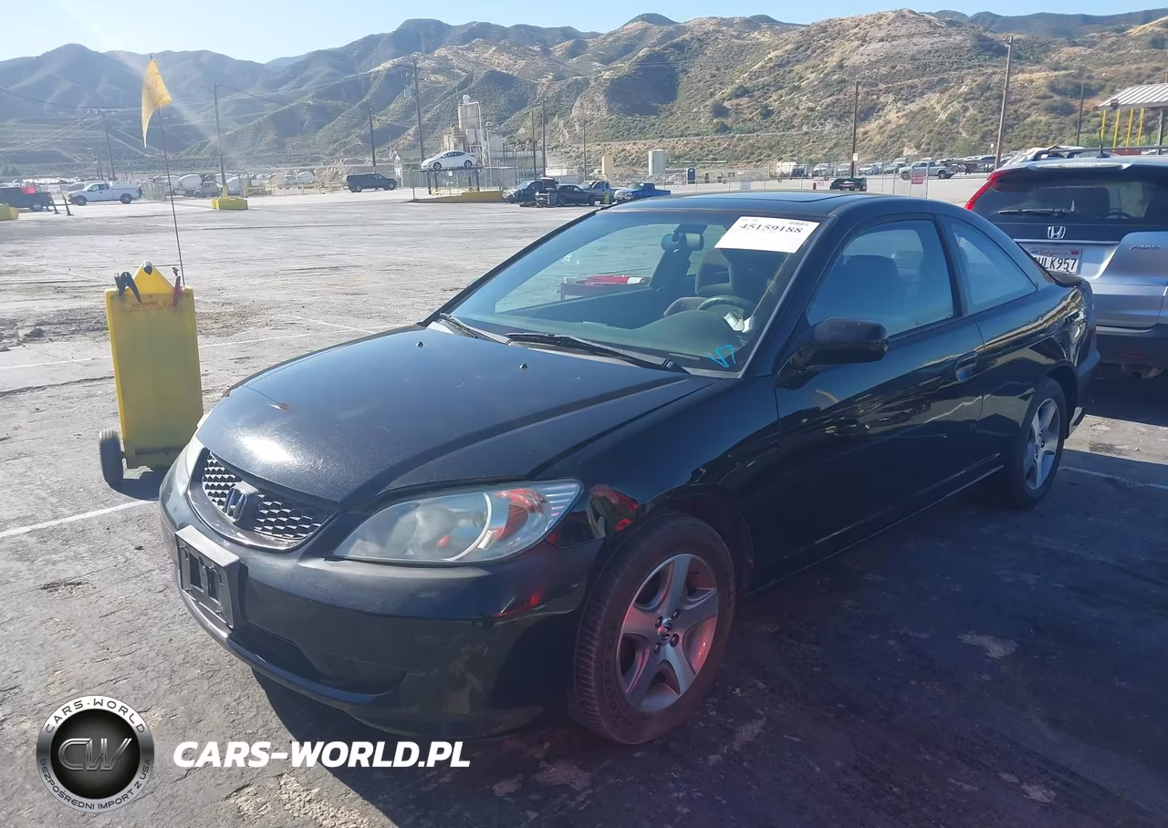 2004 Honda Civic Ex VIN:1HGEM22914L024380 - 2