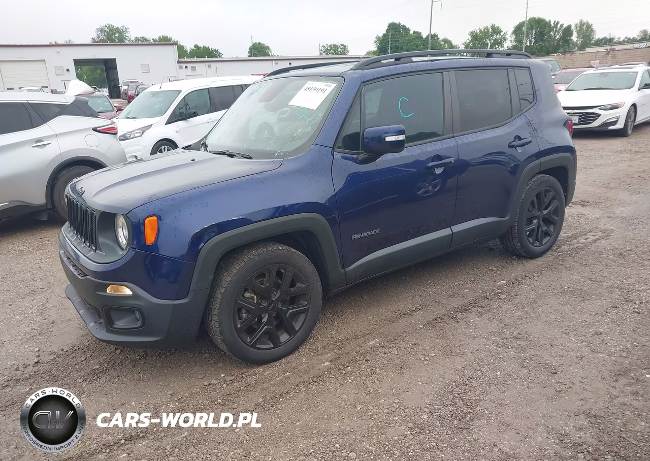 2017 Jeep Renegade Altitude Fwd VIN:ZACCJABB3HPG12634 - 2