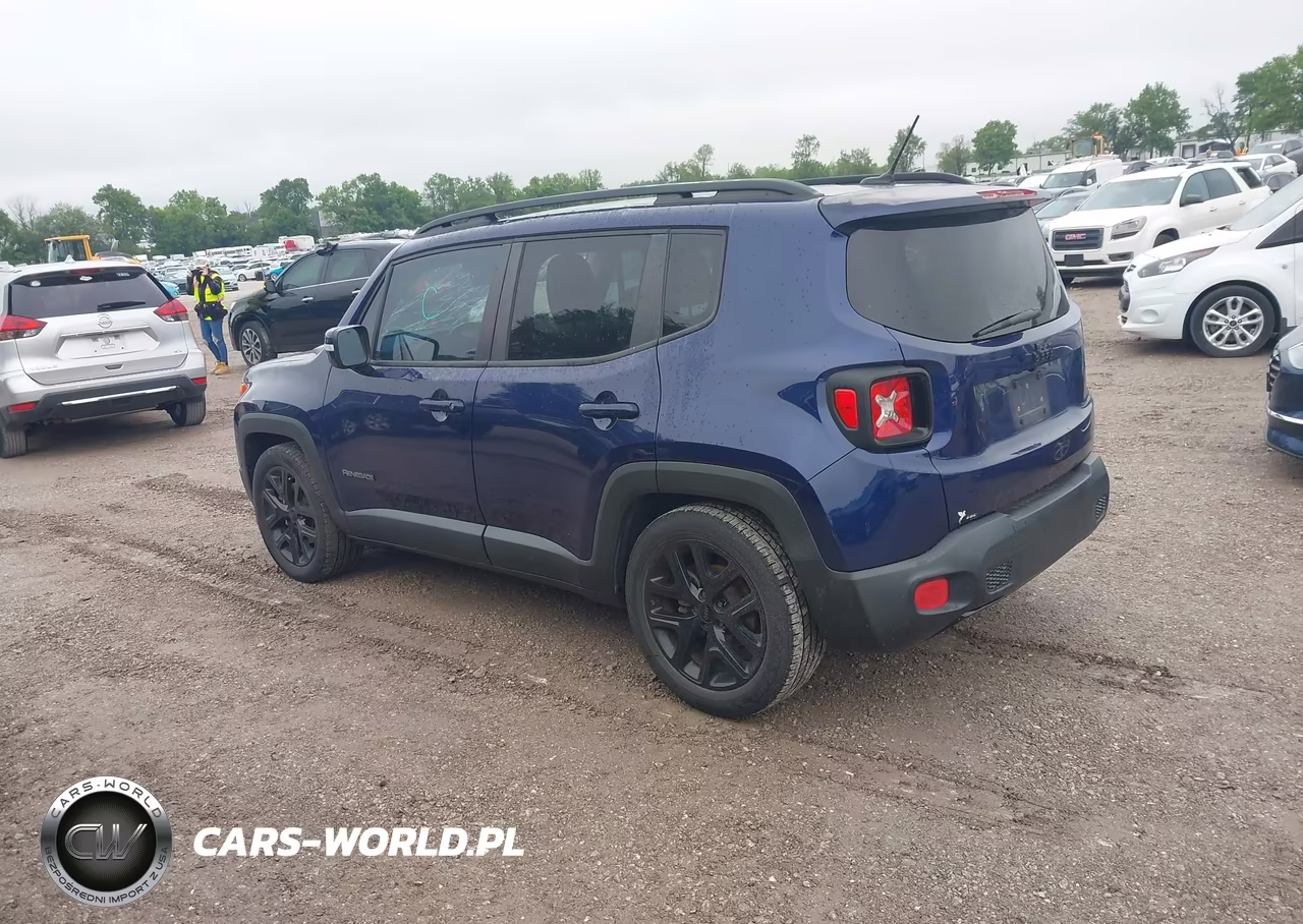 2017 Jeep Renegade Altitude Fwd VIN:ZACCJABB3HPG12634 - 3