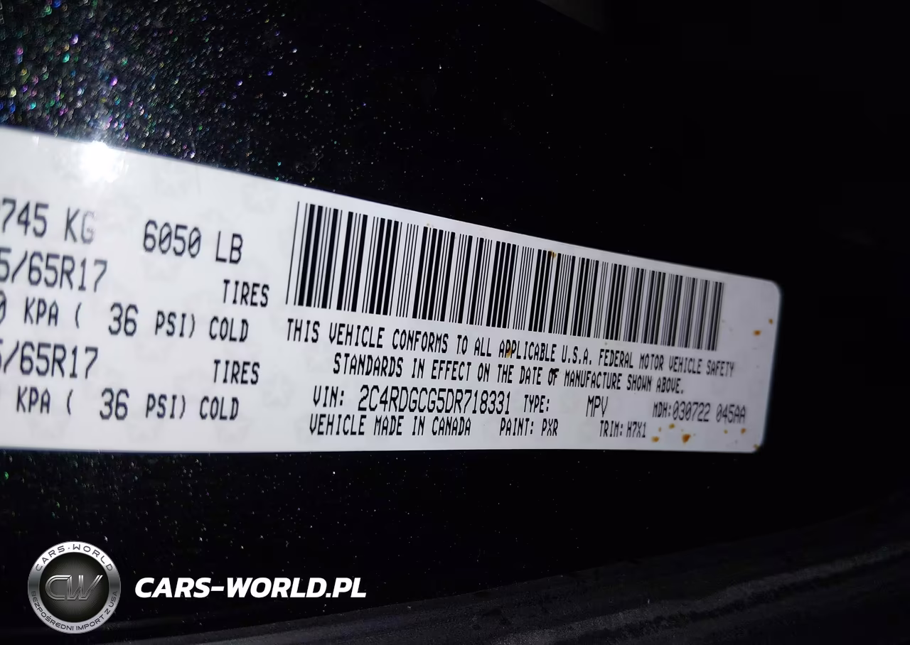 2013 Dodge Grand Caravan Sxt VIN:2C4RDGCG5DR718331 - 9