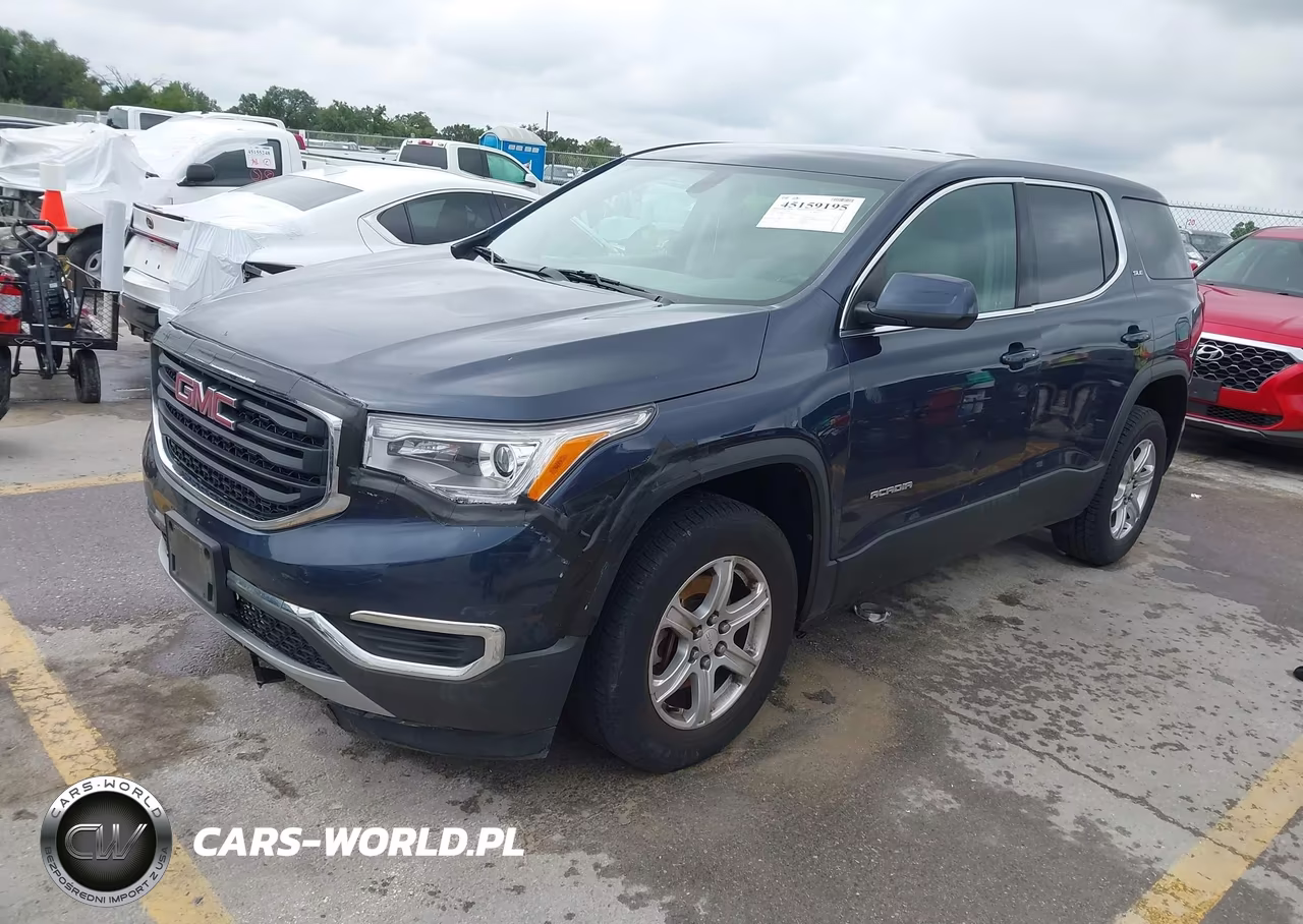 2018 GMC Acadia Sle-1 VIN:1GKKNKLA7JZ240755 - 2