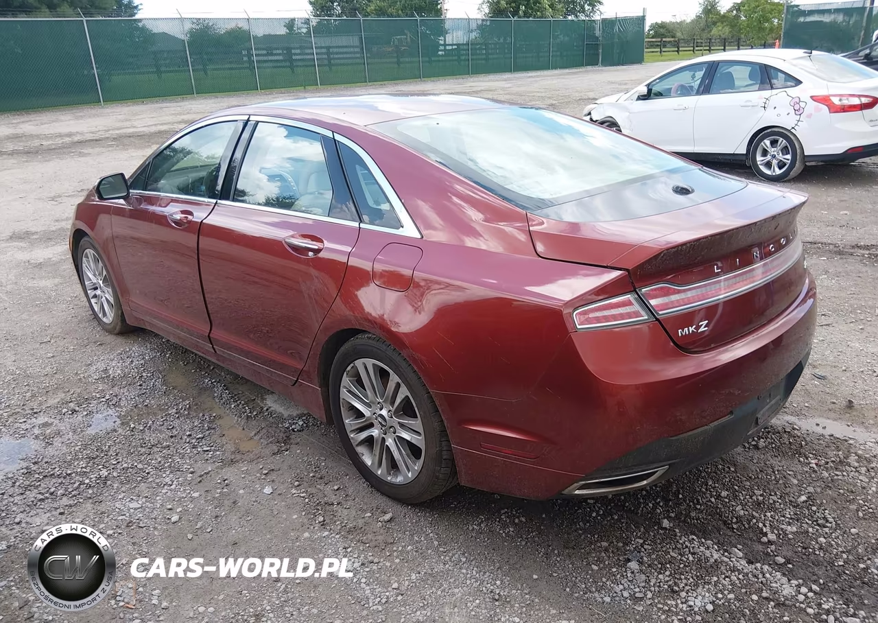 2014 Lincoln Mkz Hybrid VIN:3LN6L2LU7ER813575 - 3