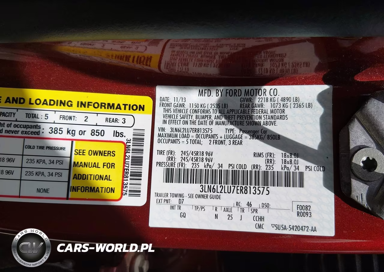 2014 Lincoln Mkz Hybrid VIN:3LN6L2LU7ER813575 - 9