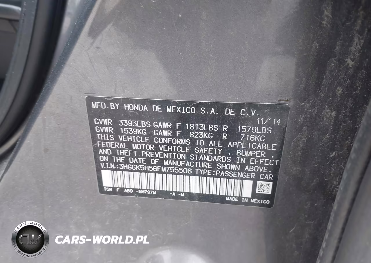 2015 Honda Fit Lx VIN:3HGGK5H56FM755506 - 9