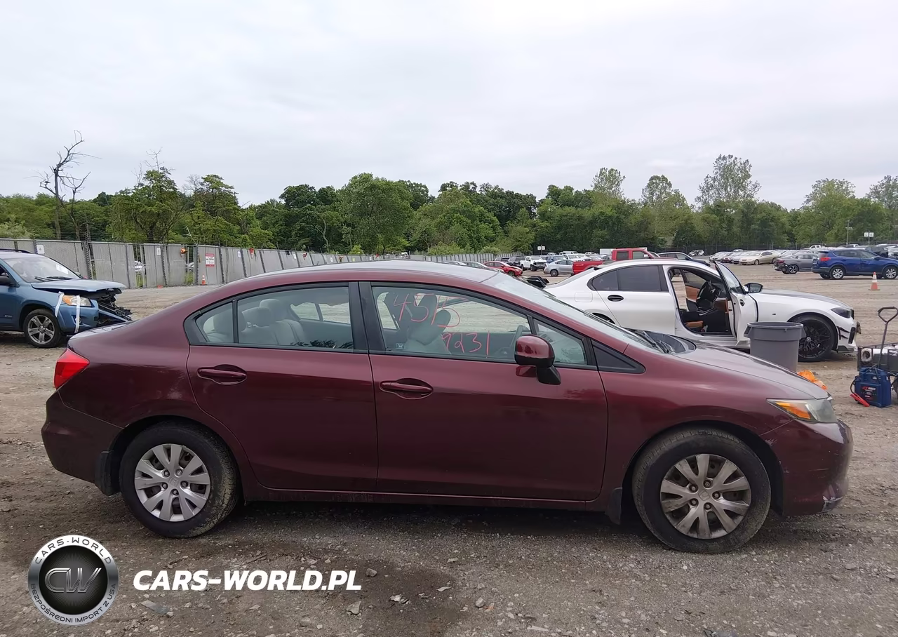 2012 Honda Civic Lx VIN:19XFB2F53CE392972 - 14
