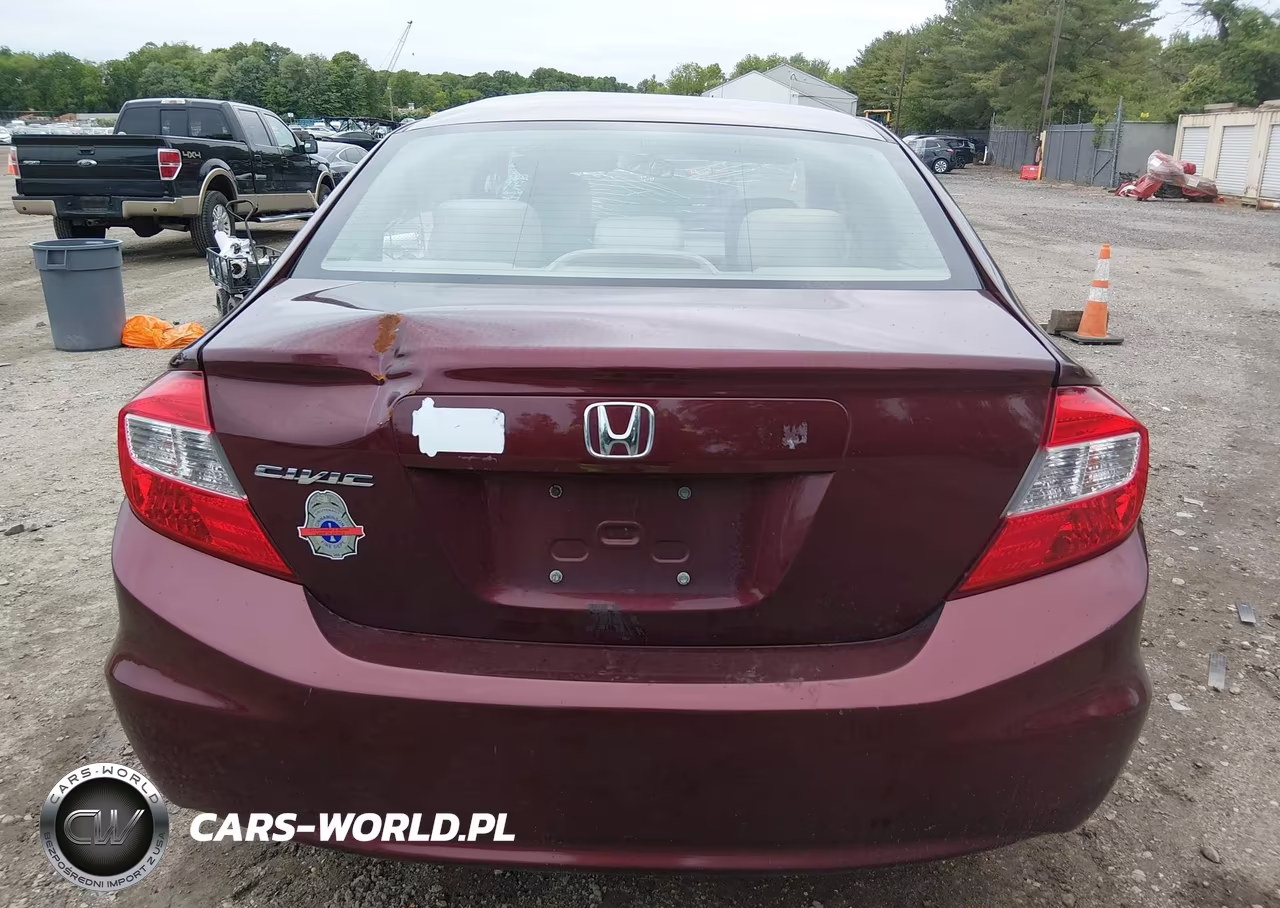 2012 Honda Civic Lx VIN:19XFB2F53CE392972 - 17