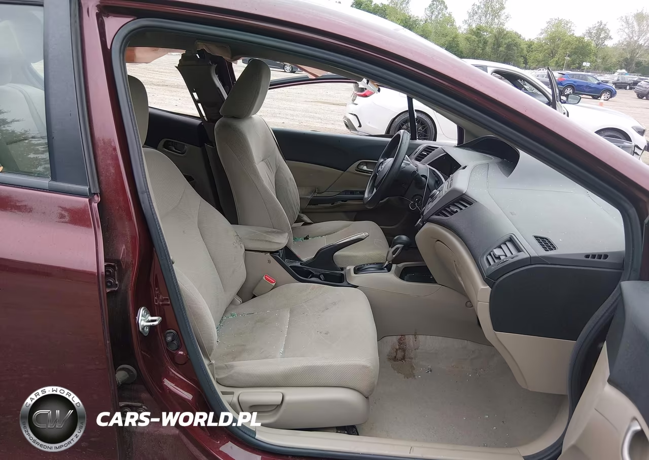 2012 Honda Civic Lx VIN:19XFB2F53CE392972 - 5