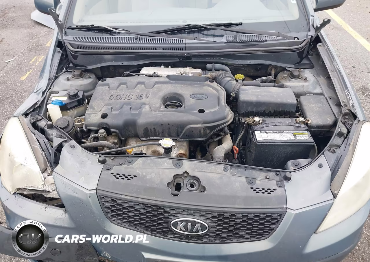 2007 Kia Rio Lx VIN:KNADE123876267830 - 10
